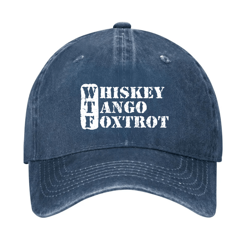 WTF - Whiskey Tango Foxtrot Cap