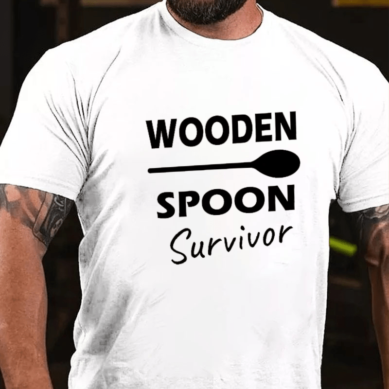 Wooden Spoon Survivor Men's Cotton T-Shirt