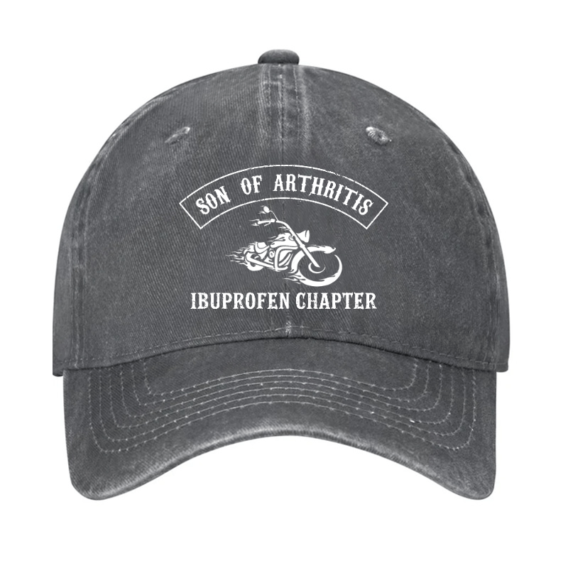 Sons Of Arthritis Ibuprofen Chapter Funny Biker Cap