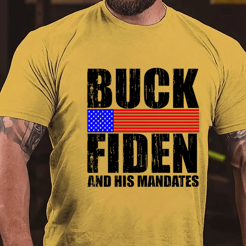 Buck Fiden And His Mandates Cotton T-shirt