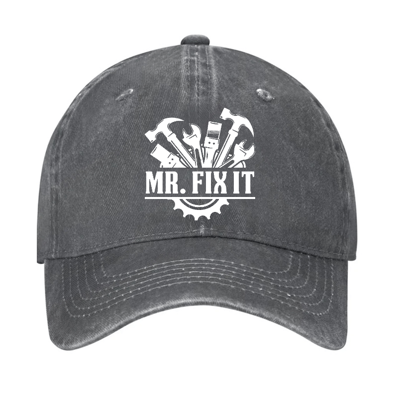 Mr. Fix It Funny Dad Gift Baseball Cap