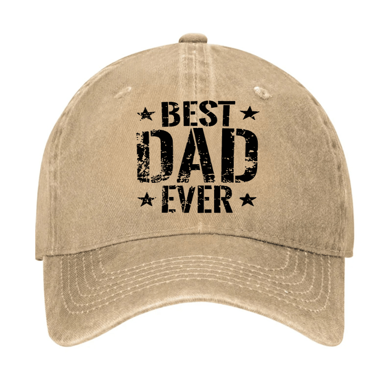 Best Dad Ever Funny Cap