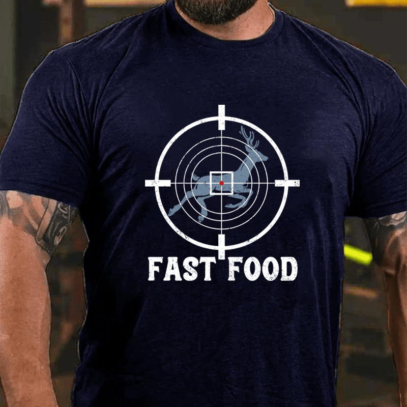 MATURELION FAST FOOD COTTON T-SHIRT