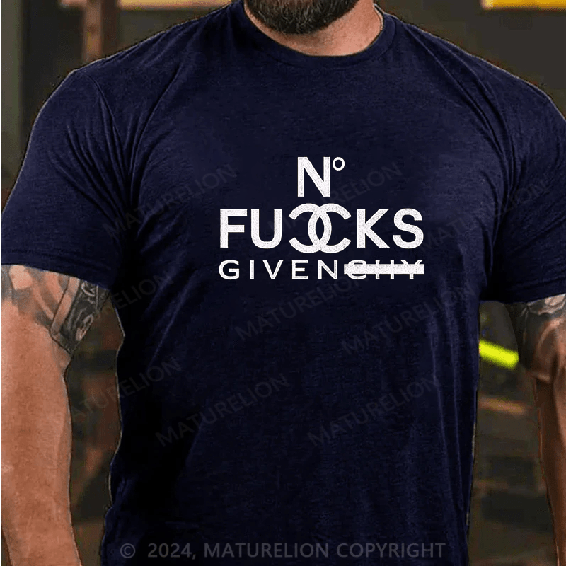 Maturelion no fucks given Cotton T-shirt