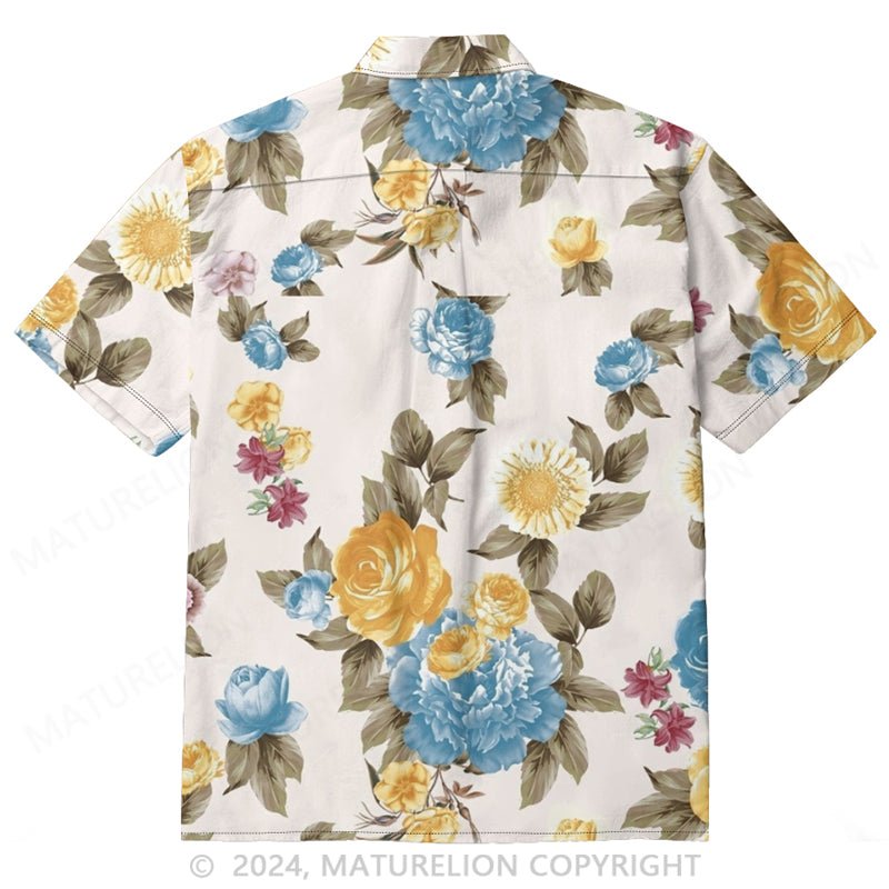 Maturelion printed casual shirt