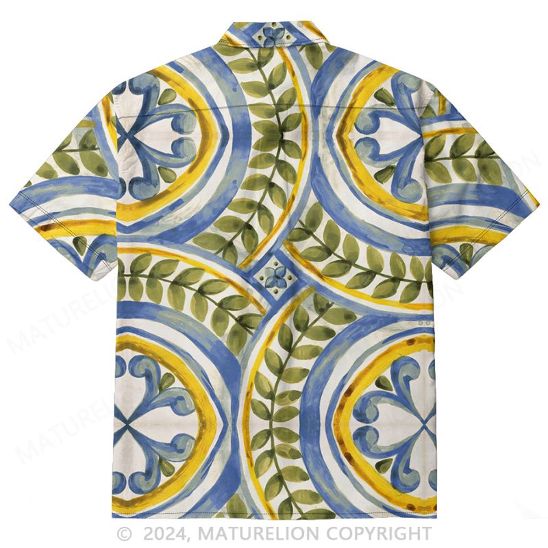 Maturelion Printed shirt