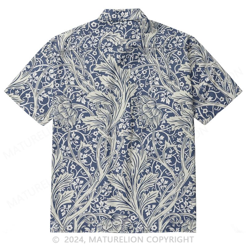 Maturelion Embroidered cotton shirt