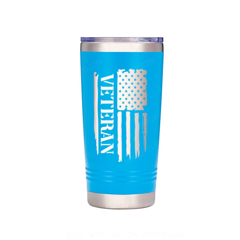 Maturelion Veteran Flag Thermos