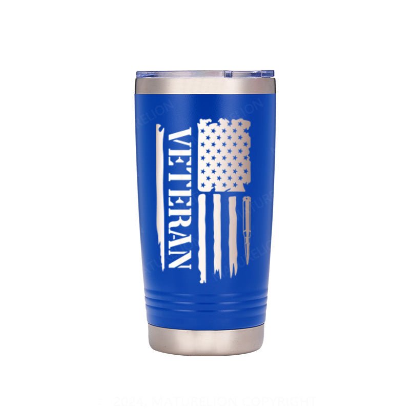 Maturelion Veteran Flag Thermos