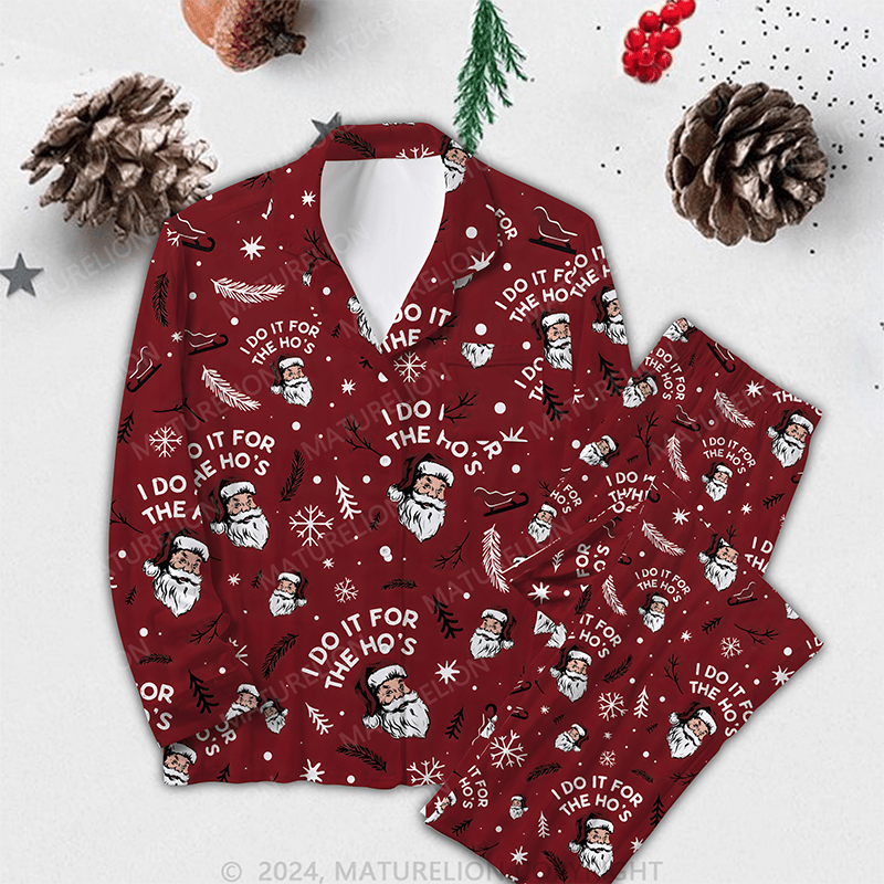 Maturelion Christmas Family Funny Pajamas