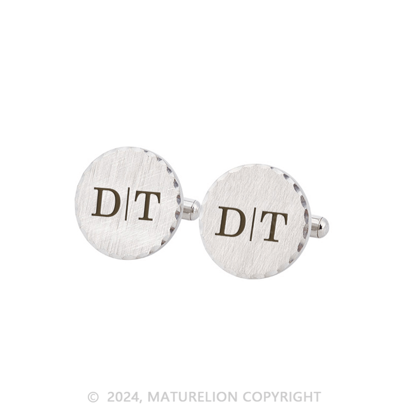 Maturelion Custom  Mens Cufflinks Groomsmen Gift