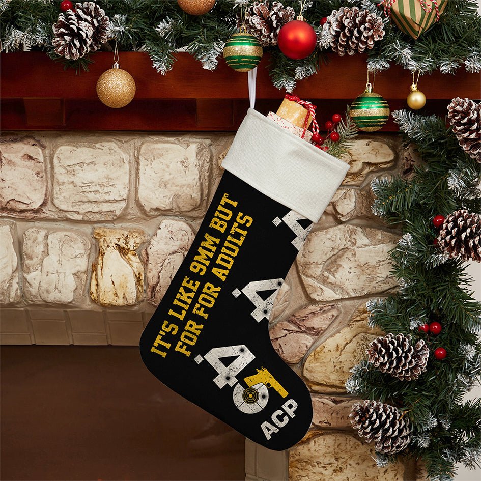 Maturelion 2024 Embroidered Custom Funny Stocking