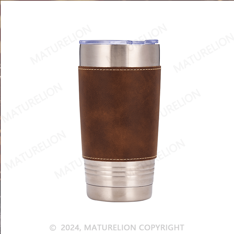 Maturelion Classical Essential Leatherette Tumbler