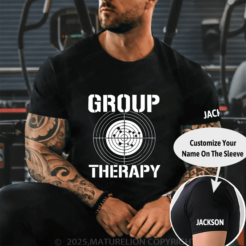 Maturelion Group Therapy Cotton T-shirt (Free Customization)