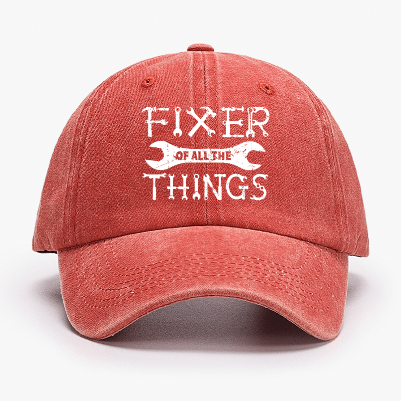 Fixer Of All The Things Funny Mechainc Cap