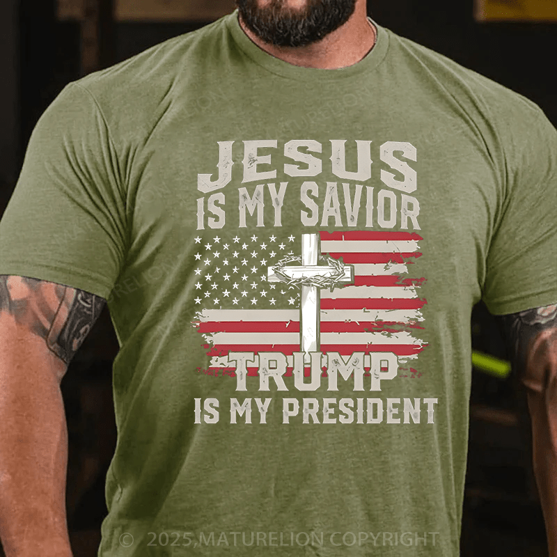 Maturelion Men¡®s T-shirt Trump T-Shirt Design Cotton T-shirt