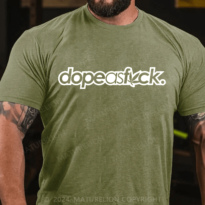 Maturelion dopeasfuck Cotton T-shirt