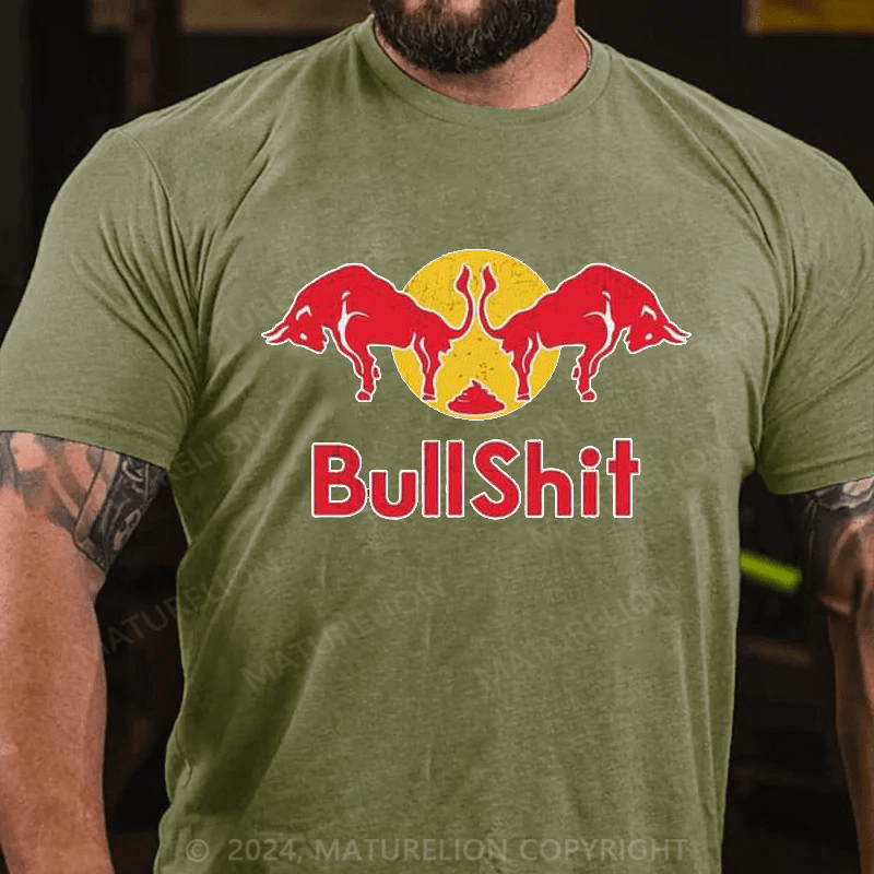 Maturelion bullshit Cotton T-shirt