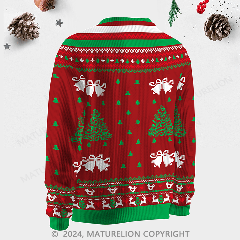 Maturelion I Never Question My Wife's Choices Because I Am One Of Them Ugly Sweater