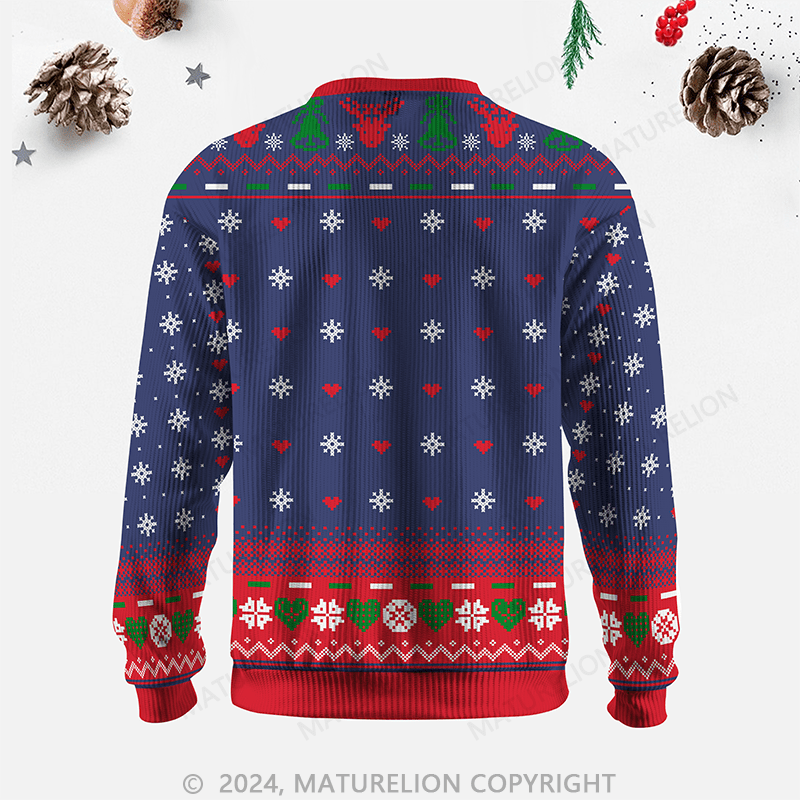 Maturelion I'm An Asshole So If You Don't Want Your Feelings Hurt Walk Away Ugly Sweater