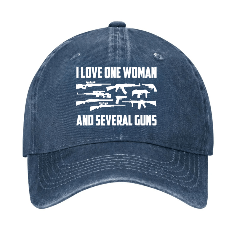 I Love One Woman & Several Guns Cap