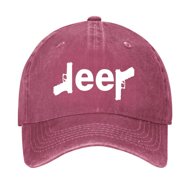 Jeep Guns Funny Cap