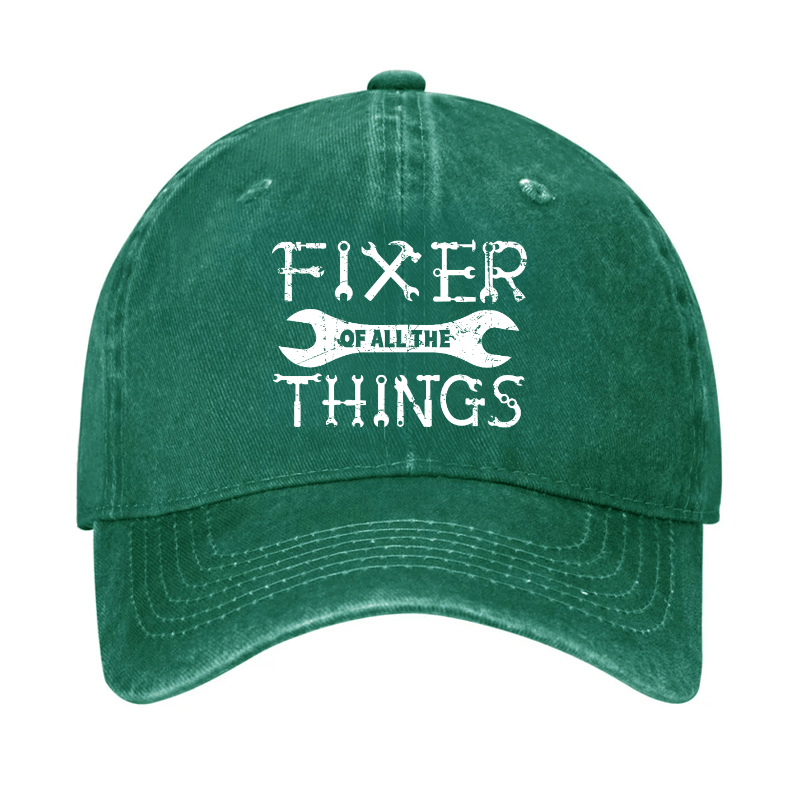 Fixer Of All The Things Funny Mechainc Cap