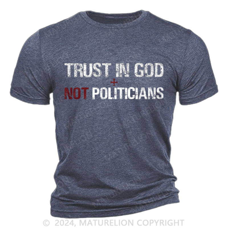 Maturelion Trust In God Cotton T-Shirt