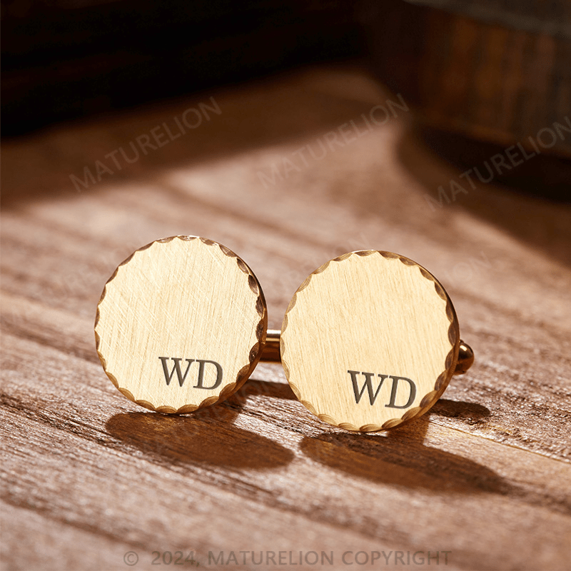 Maturelion Custom  Mens Cufflinks