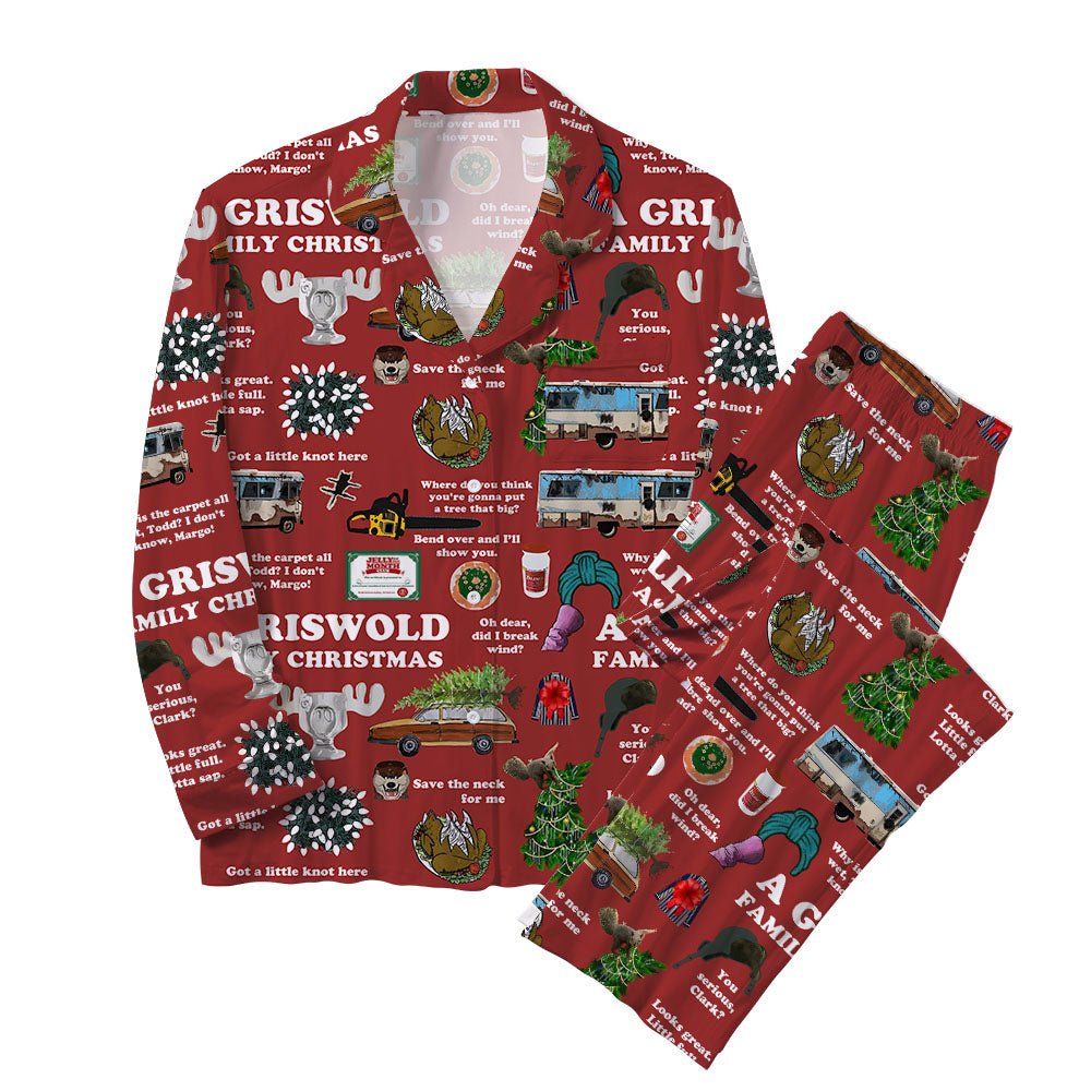 Maturelion Holiday Cheer Family Funny Christmas Sleepwear