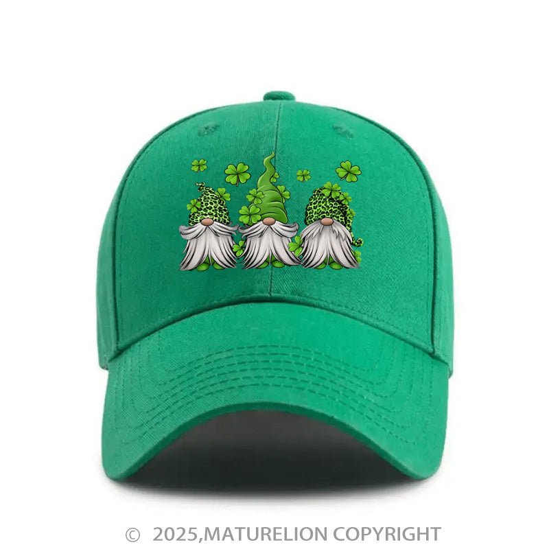 Maturelion St. Patrick's Shamrock Print Cap