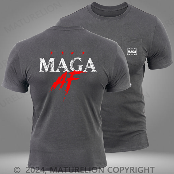 Maturelion MAGA AF™ Pocket T-Shirt