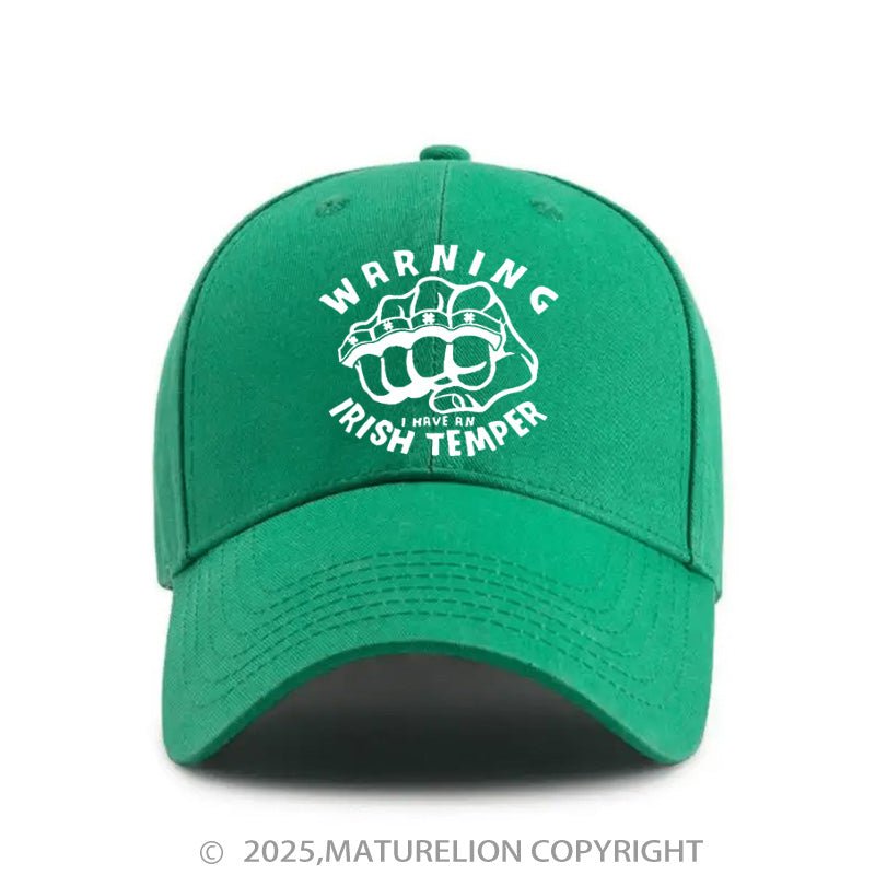 Maturelion St. Patrick's Funny Cap