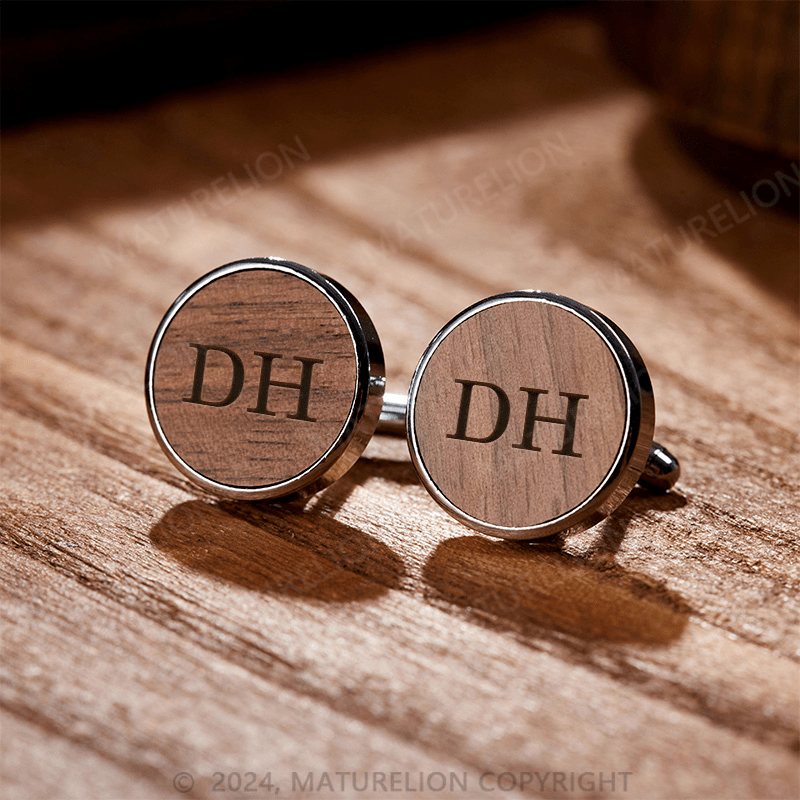 Maturelion Custom Wedding Day Cuff links