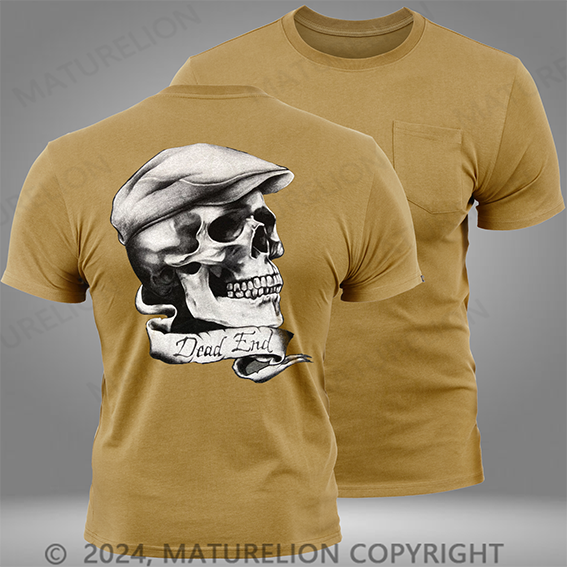 Maturelion Dead End Mens Pocket T-Shirt