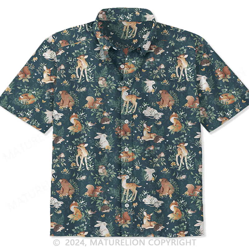 Maturelion The Descent Of Life Hawaiian Shirt