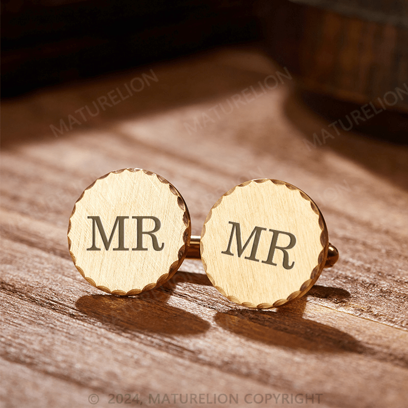 Maturelion Custom  Mens Cufflinks