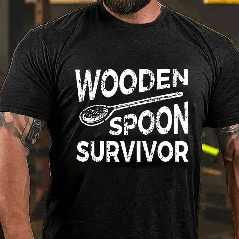 Wooden Spoon Survivor Cotton T-shirt