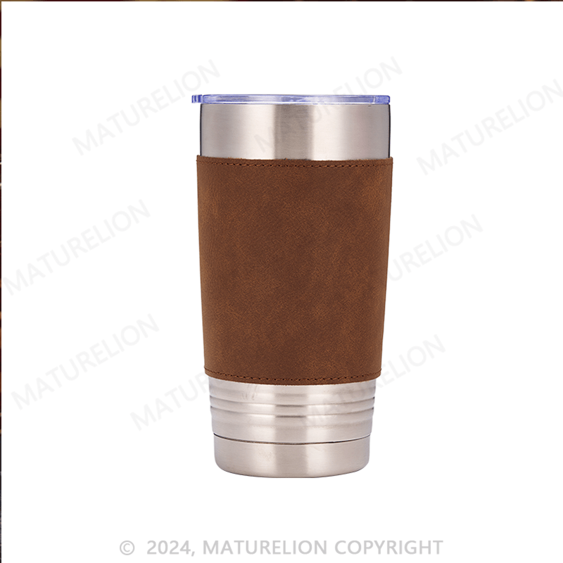 Maturelion Classical Essential Leatherette Tumbler