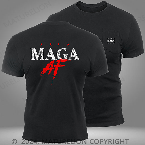 Maturelion MAGA AF™ Pocket T-Shirt