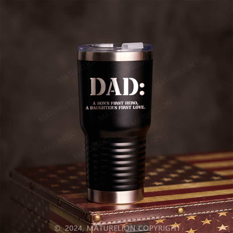 Maturelion Dad Tumbler