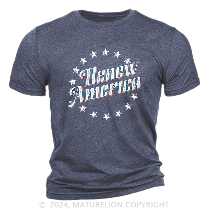 Maturelion Renew America Cotton T-Shirt