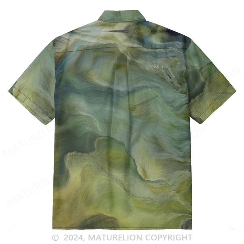 Maturelion Short-sleeved patterned shirt