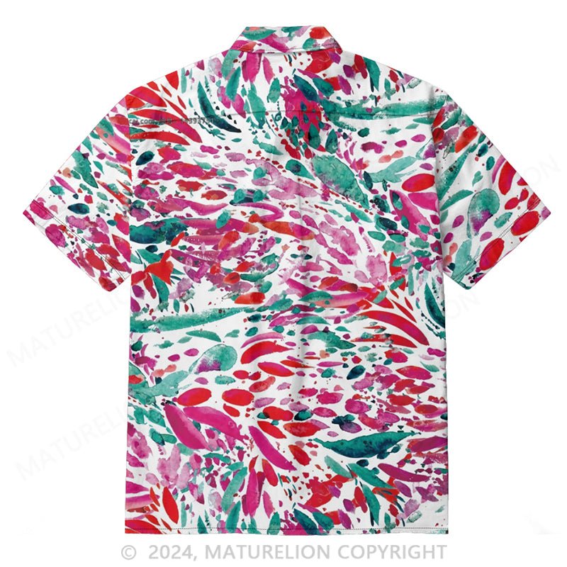 Maturelion Artistic print shirt