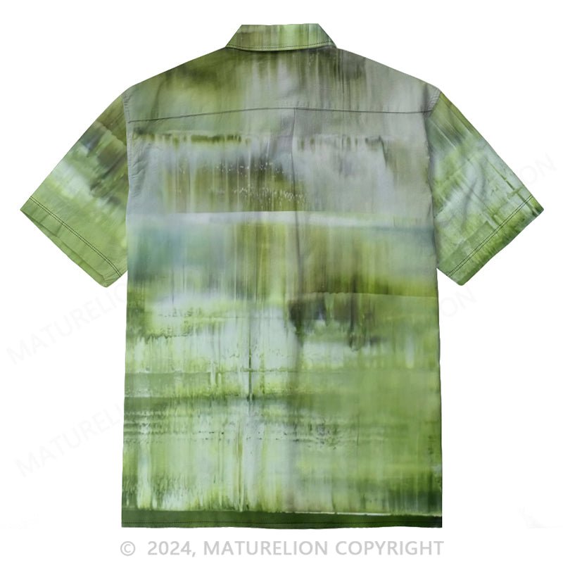 Maturelion Printed Cotton-Blend Voile Shirt