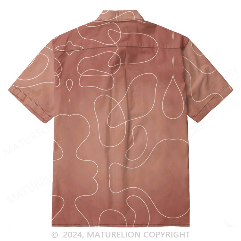 Maturelion Cotton Jersey Embroidered Shirt