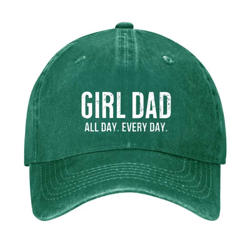 Girl Dad All Day Every Day Cap