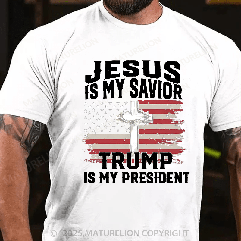 Maturelion Men¡®s T-shirt Trump T-Shirt Design Cotton T-shirt