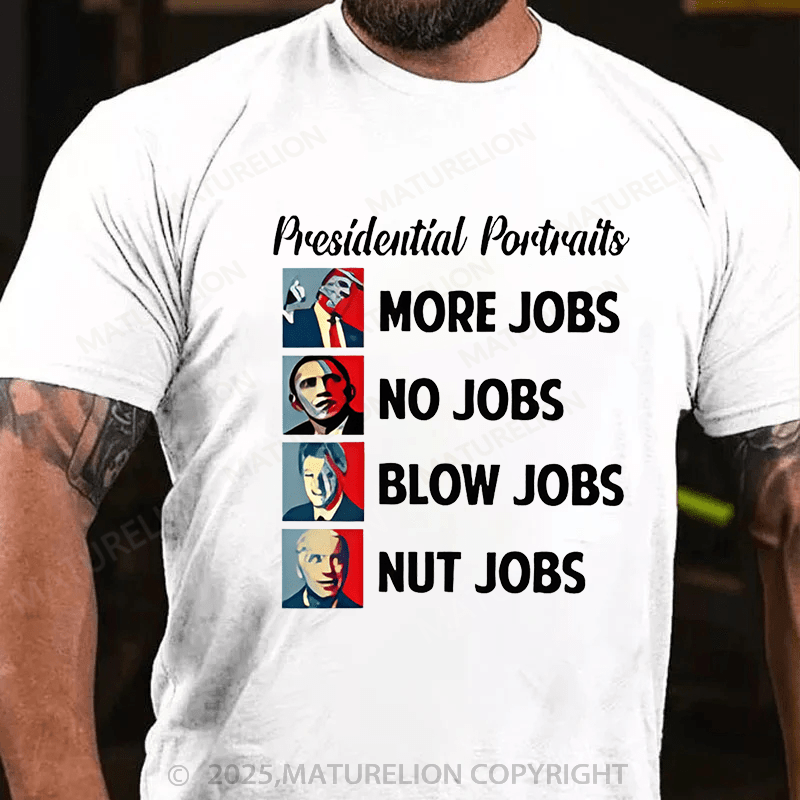 Maturelion Men¡®s T-shirt Funny Political Shirt Cotton T-shirt