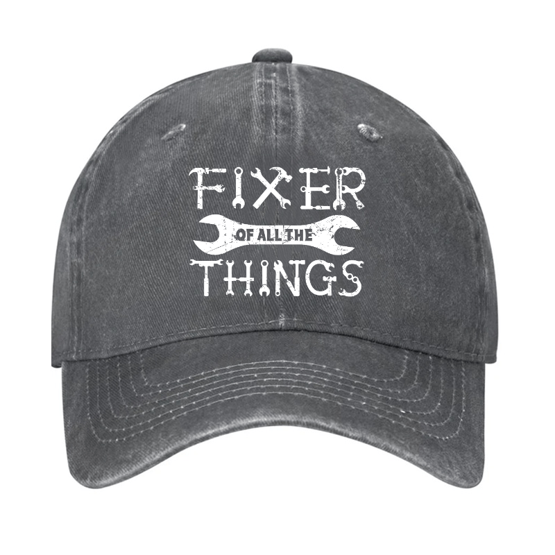 Fixer Of All The Things Funny Mechainc Cap